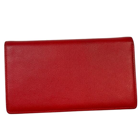 Chanel Red Caviar Long Flap Wallet - Picture 3 of 12